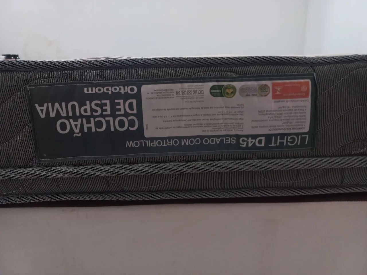 Colchão Ortobom Light D45 Ortopillow - Excelente Estado - Foto 5