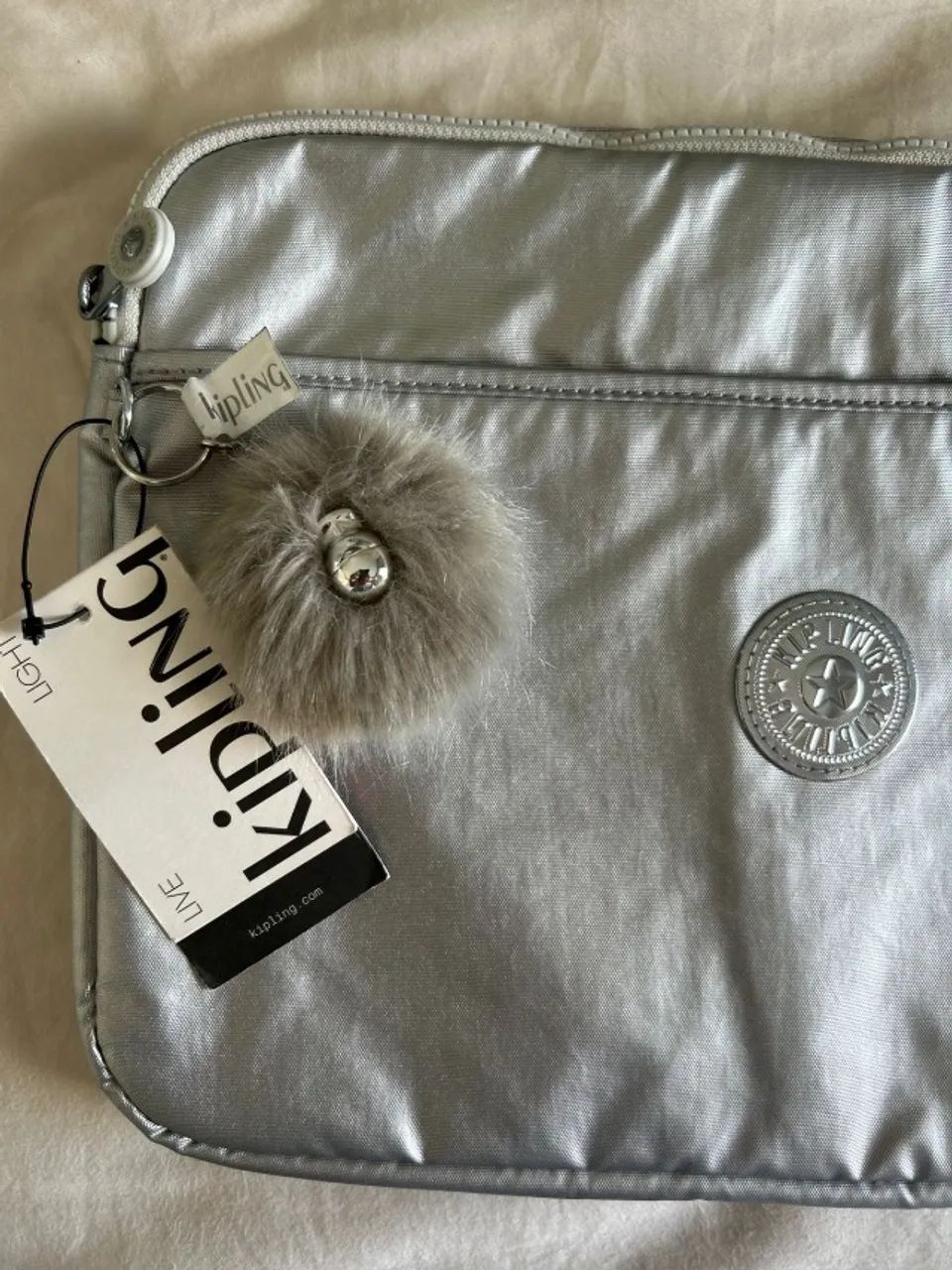 Capa Kipling Nova Original Laptop Notebook 13 Cool Sidney Grey Tonal Macbook - Foto 2