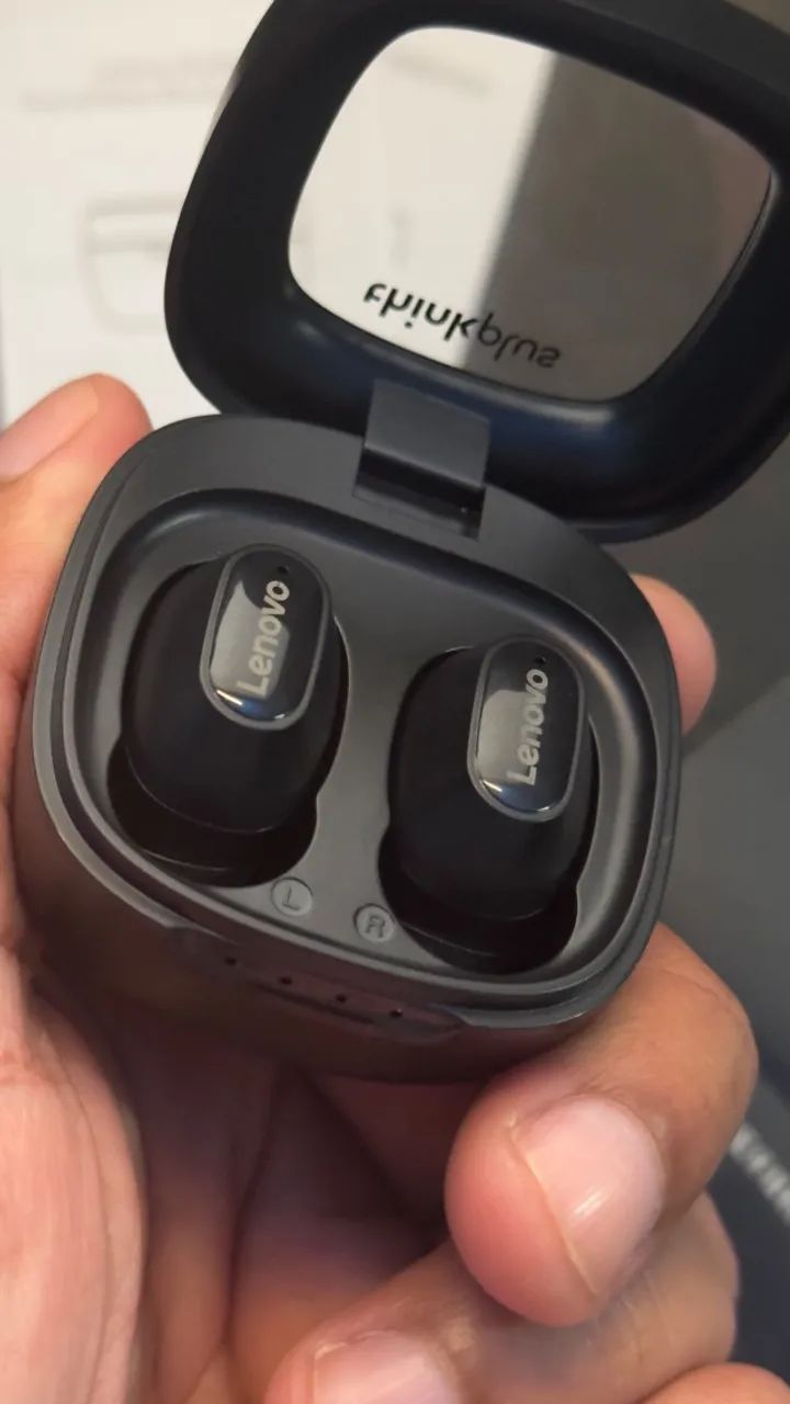 Fone Bluetooth Lenovo Thinkplus XT62 TWS - Preto - Foto 3