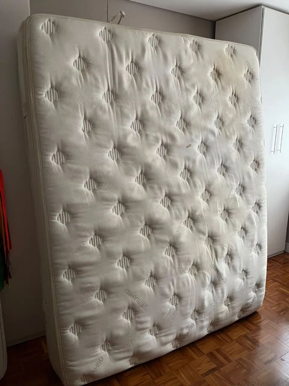 Cama box bipartido + colchão soft bambú  - Foto 5