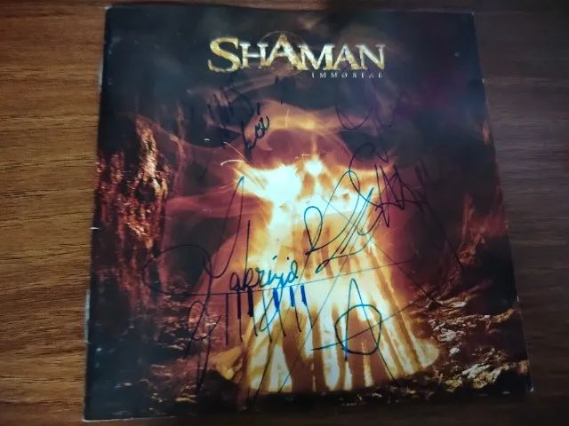 Shaman - Immortal (2007) - AUTOGRAFADO - Foto 2