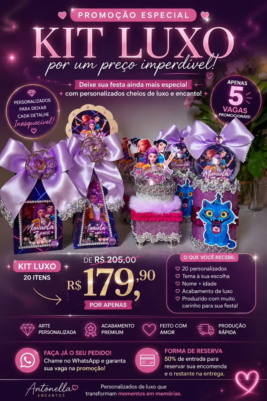 Personalizados luxo 