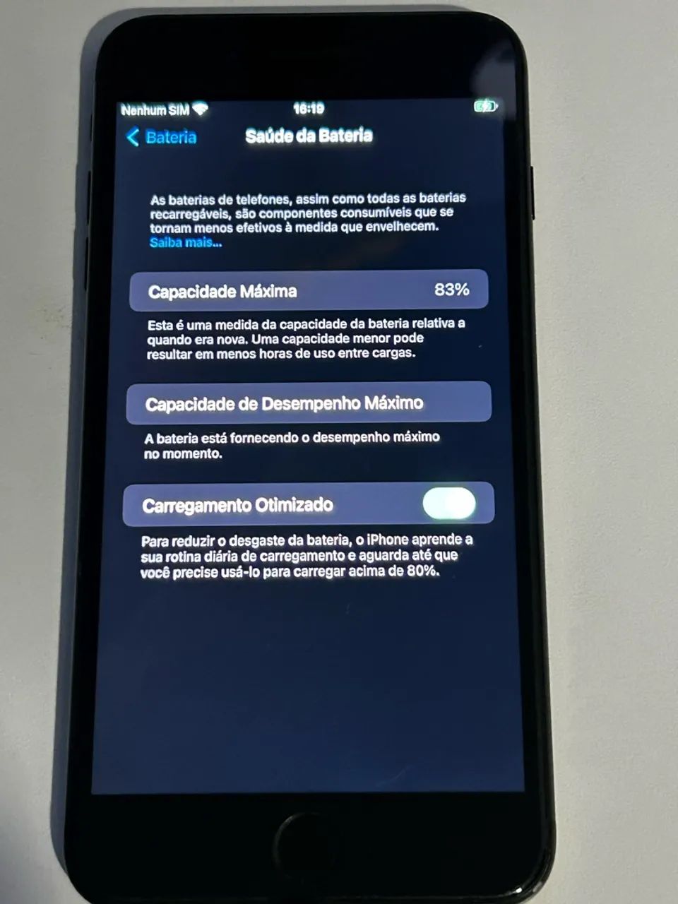 iPhone 7 Plus Preto 32 GB - bateria 83% - Foto 3
