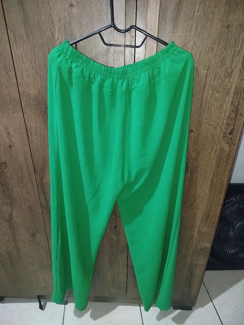 Calça pantalona verde  - Foto 2