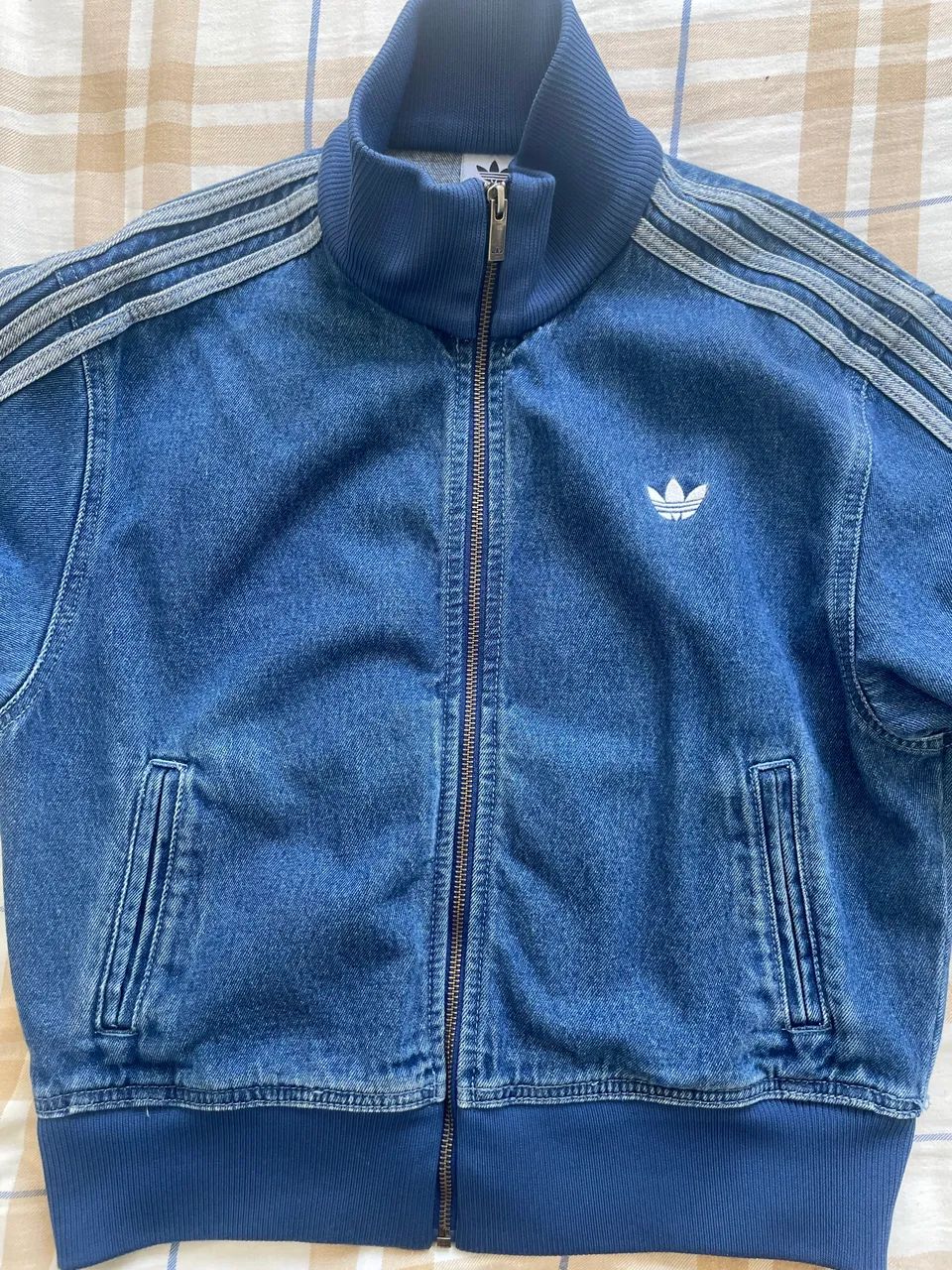 Jaqueta Jeans Adidas Firebird Original - Foto 5