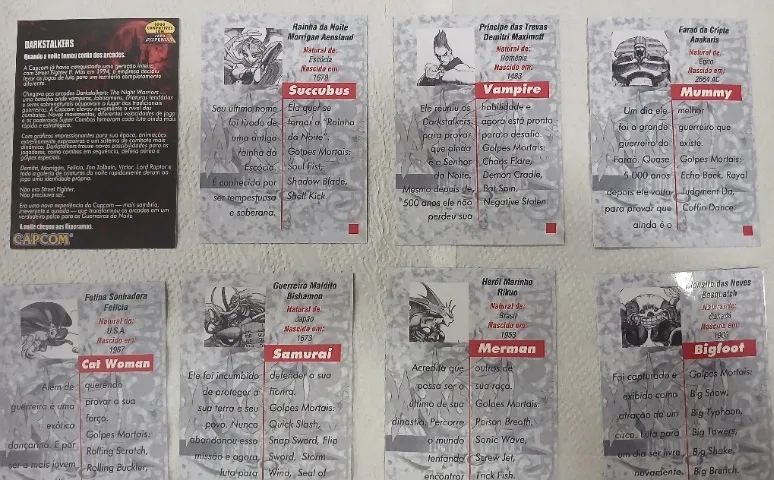 CARD DARKSTALKERS (ANOS 90) - Foto 4