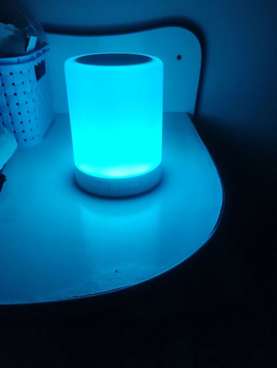 Luminária de Led caixa de Som Bluetooth - Foto 2