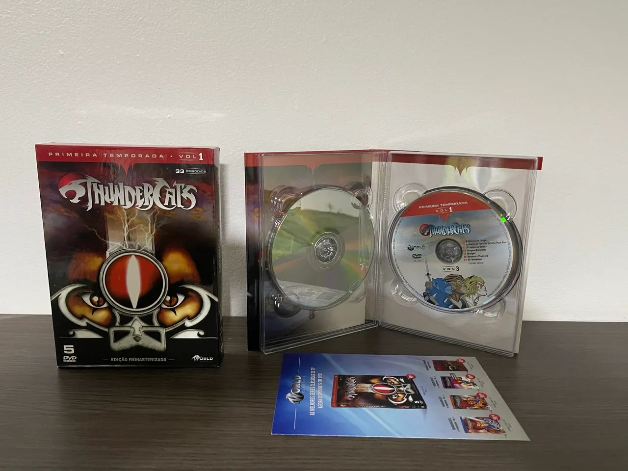  dvd thundercats - a serie completa 20 discos 130 ep. Original  - Foto 2