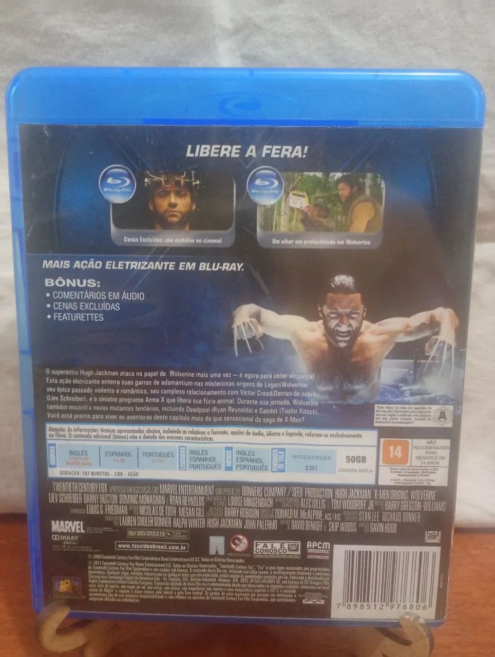 Blu-ray Wolverine (dublado) - Foto 2