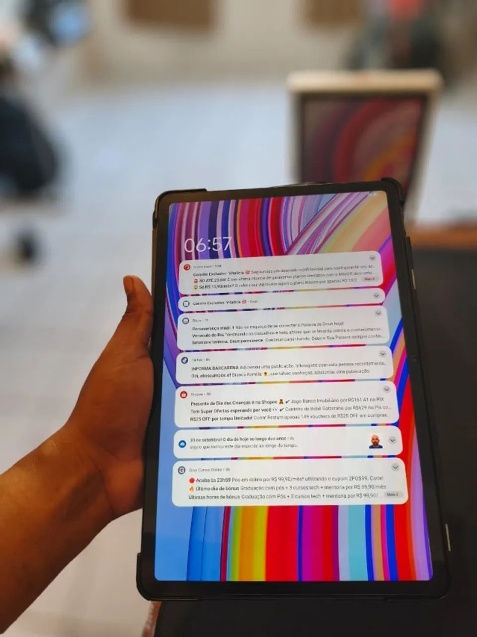 Tablet Redmi Pad Pro 12.1 8gb 256gb de Armazenamento, Cor Cinza - Foto 4