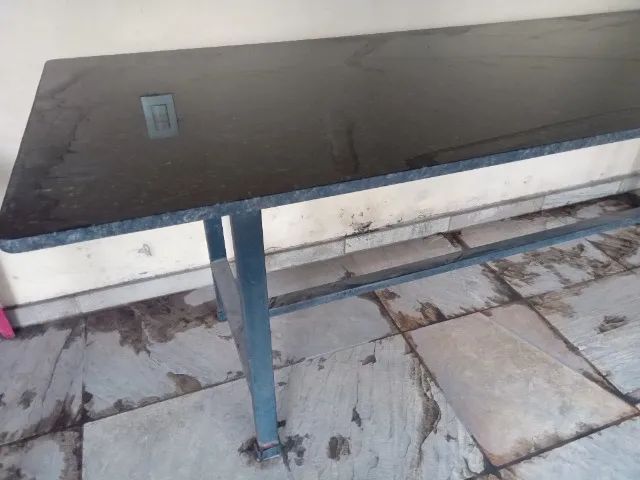 Mesa em granito verde Ubatuba  - Foto 3