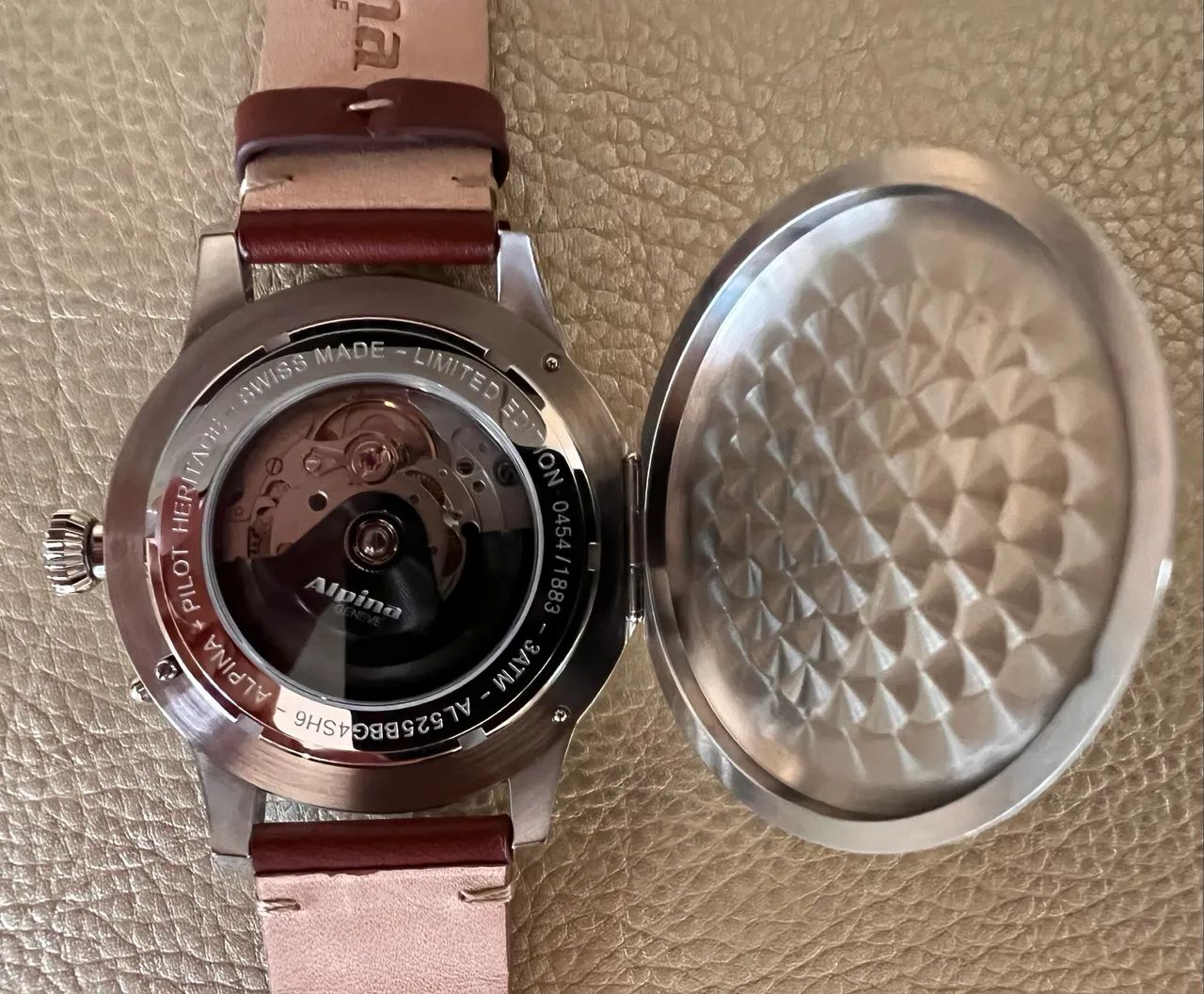 Relógio Alpina Startimer Pilot Heritage Automático Edição Limitada  - Foto 5