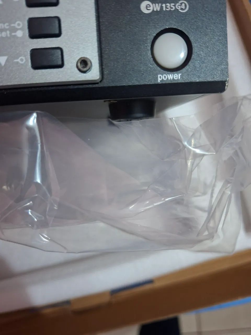 Receptor microfone sennheiser ew135 g4 novo  - Foto 3
