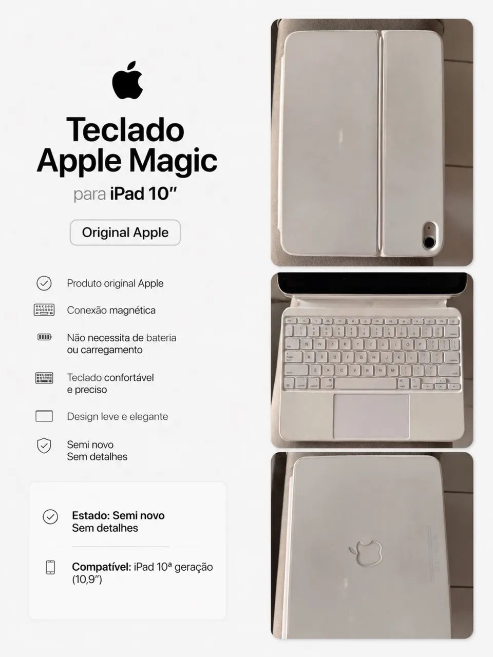 Vendo Teclado iPad 10? Original Apple