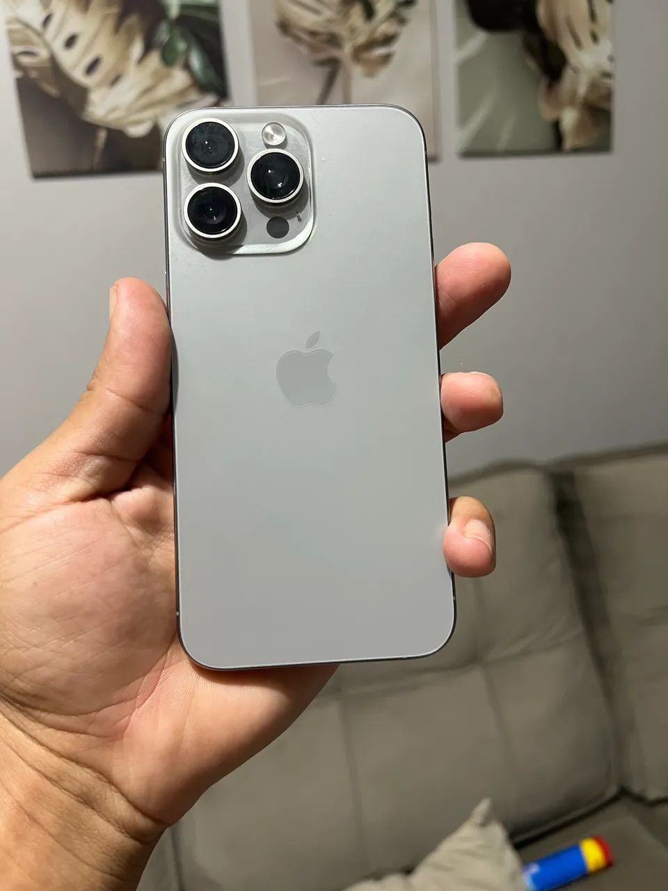 iPhone 15 PRO MAX 256 GB R$3.580 pra hj  - Foto 4
