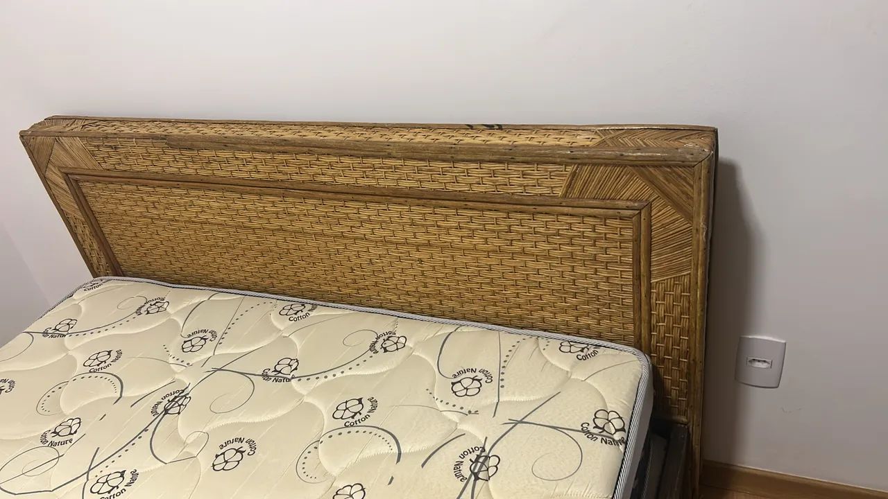 ? CAMA VIÚVA + COLCHÃO DE MOLAS ENSACADAS - Foto 2