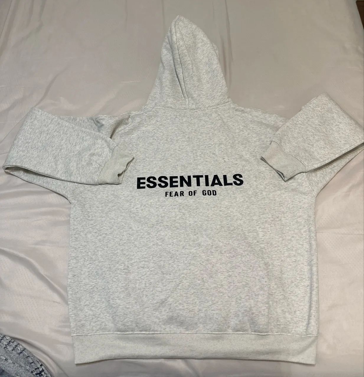 MOLETOM ESSENTIALS CINZA G 9/10
