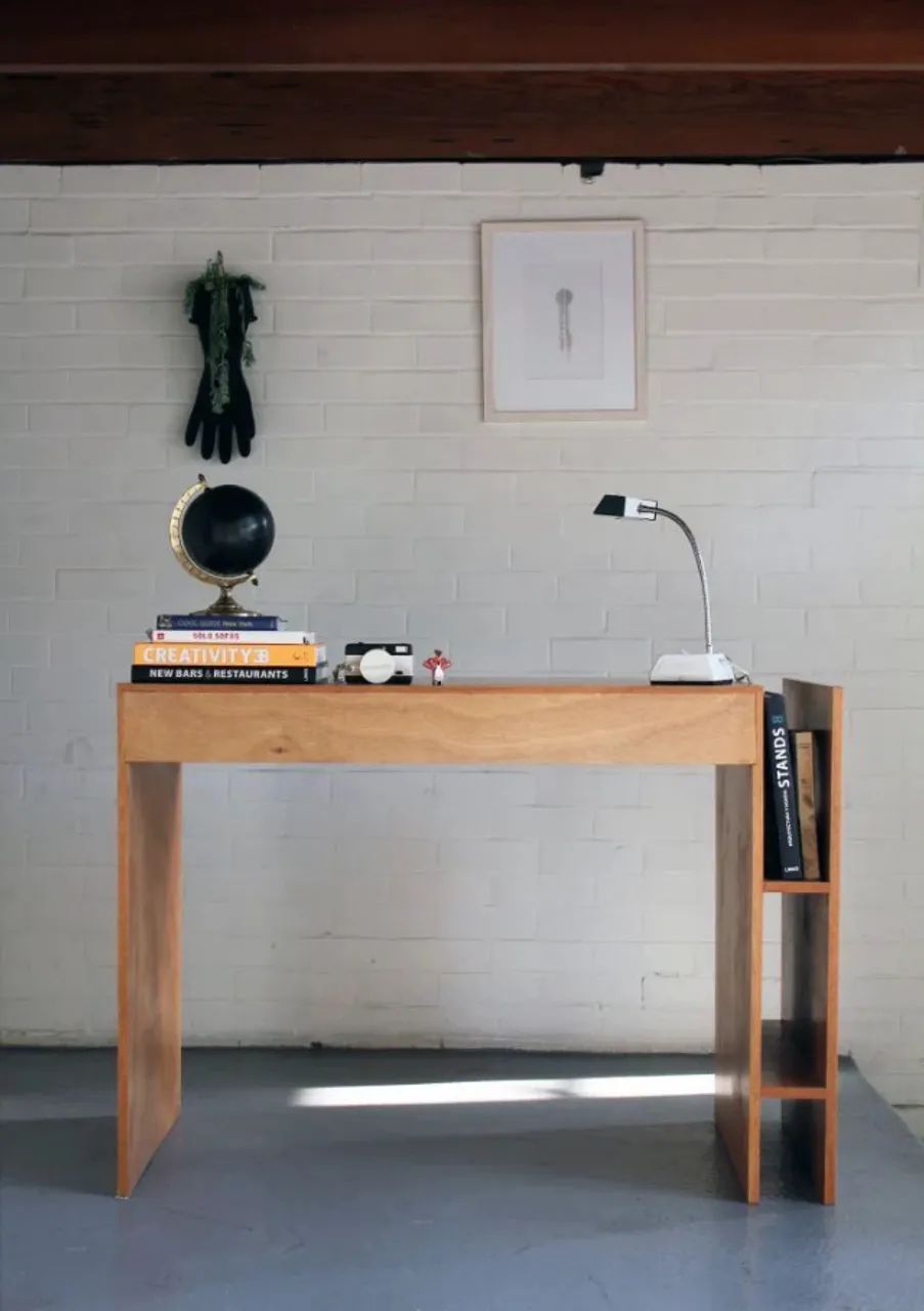 Mesa de escritório, mesa de trabalho estilo escandinavo