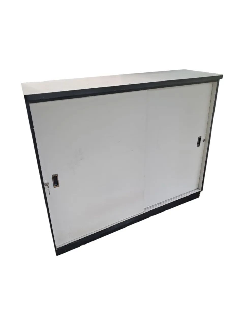 Sliding Door Cabinet Counter