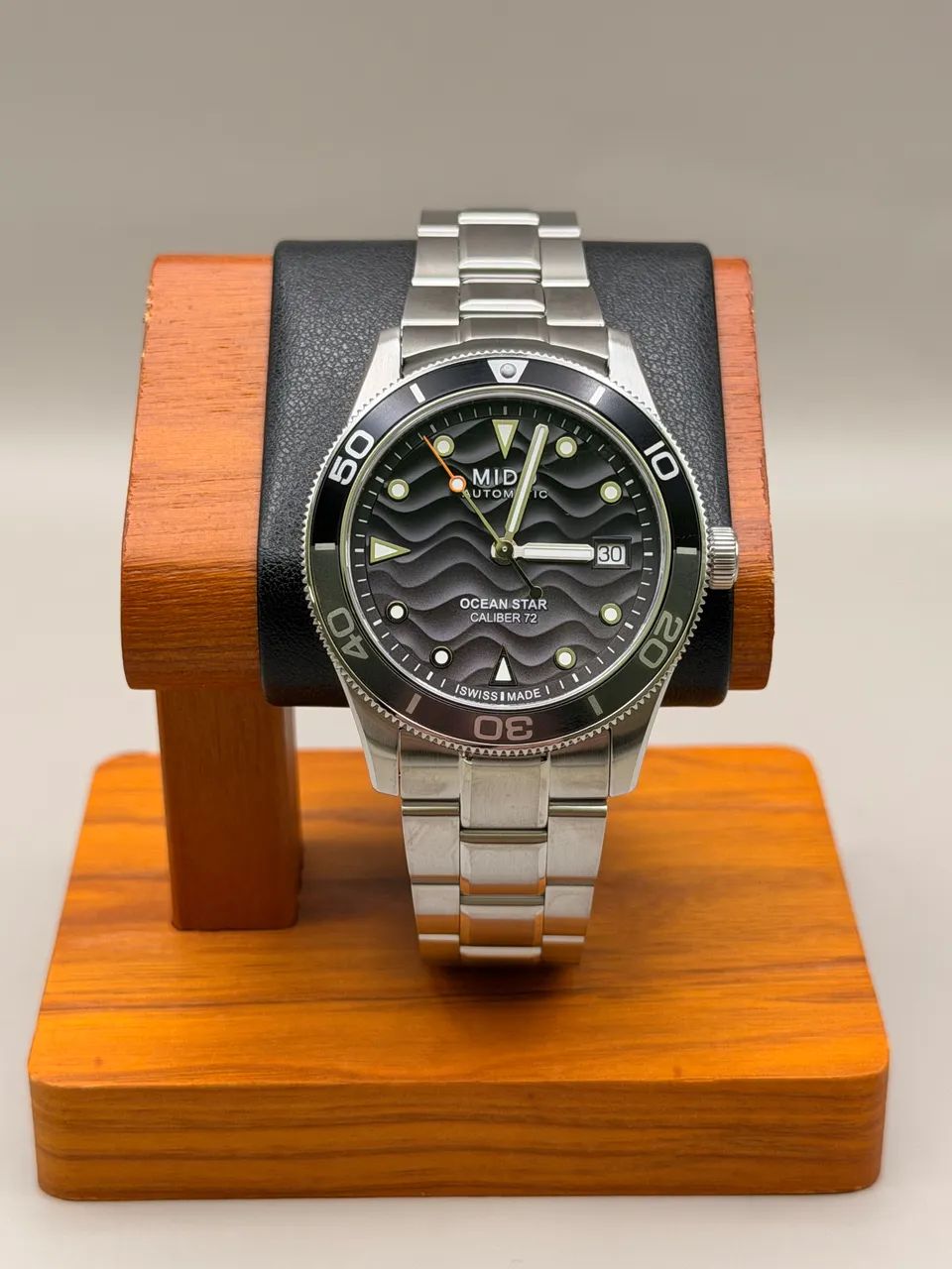 Mido Ocean Star 39mm Automático Cinza | Novo - Acessórios - Jardim