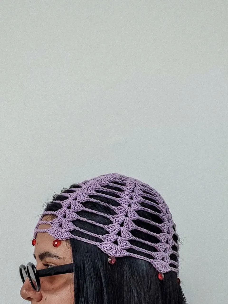 Touca de crochê  - Foto 2