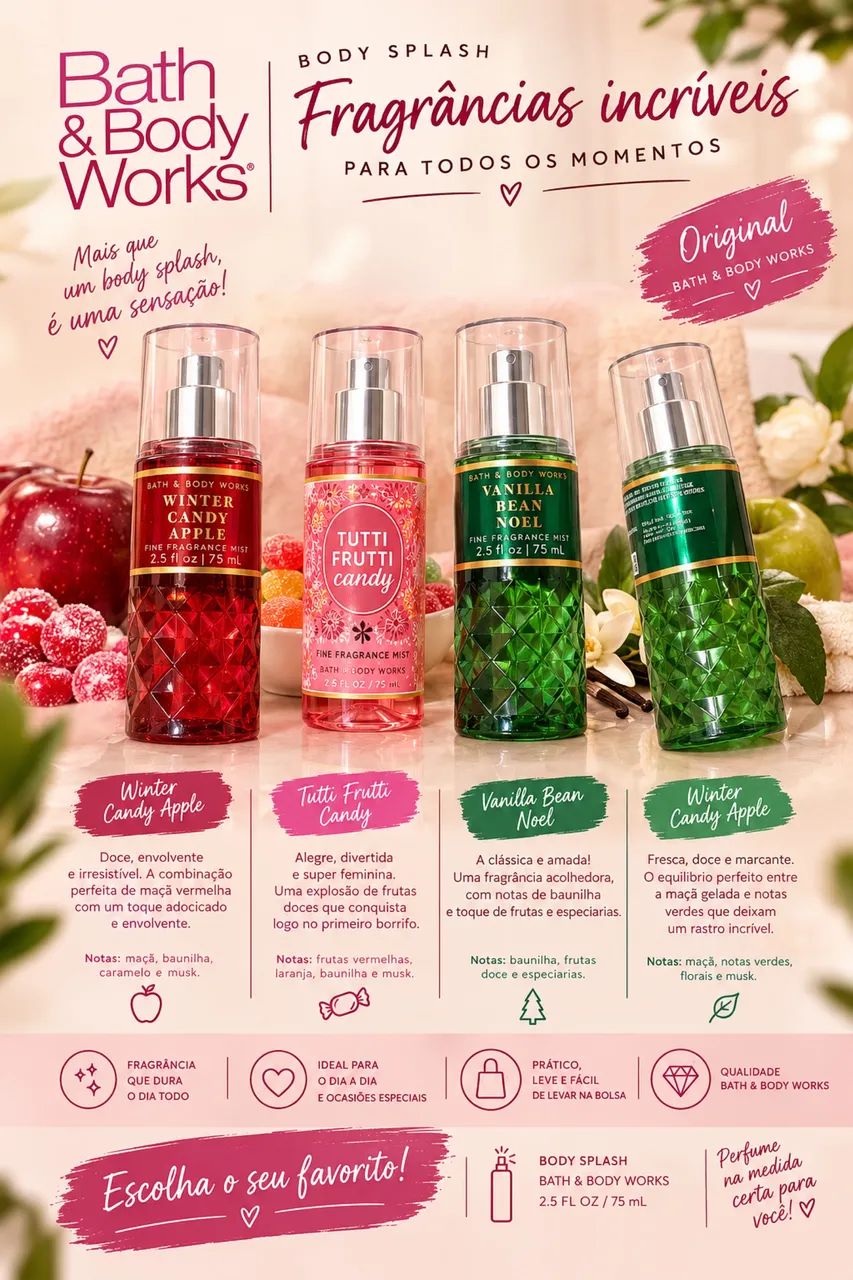 Body splash Bath Body Works