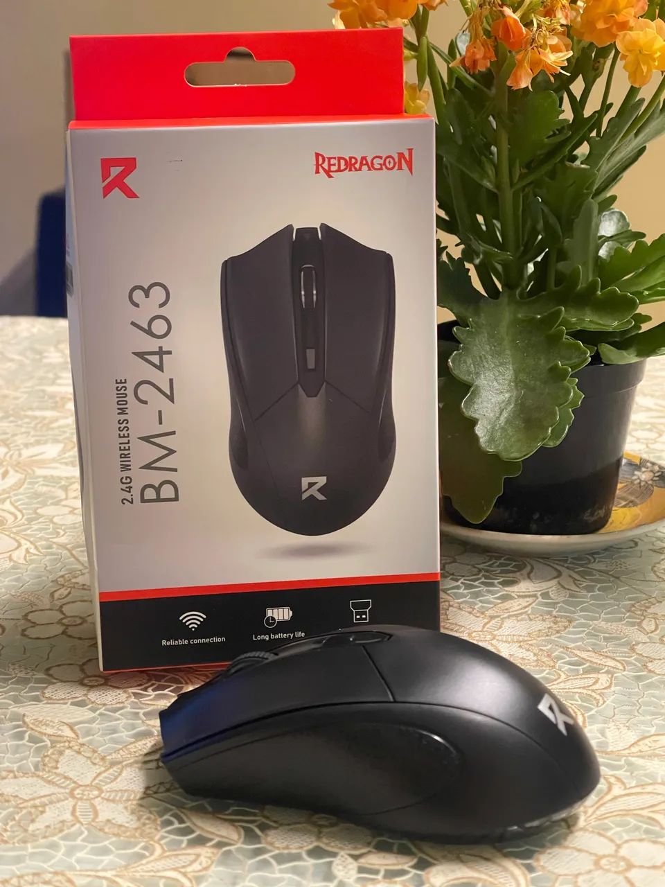 Mouse Redragon Ergonômico Alta Precisão USB Design Gamer/Office Confortável - Foto 2