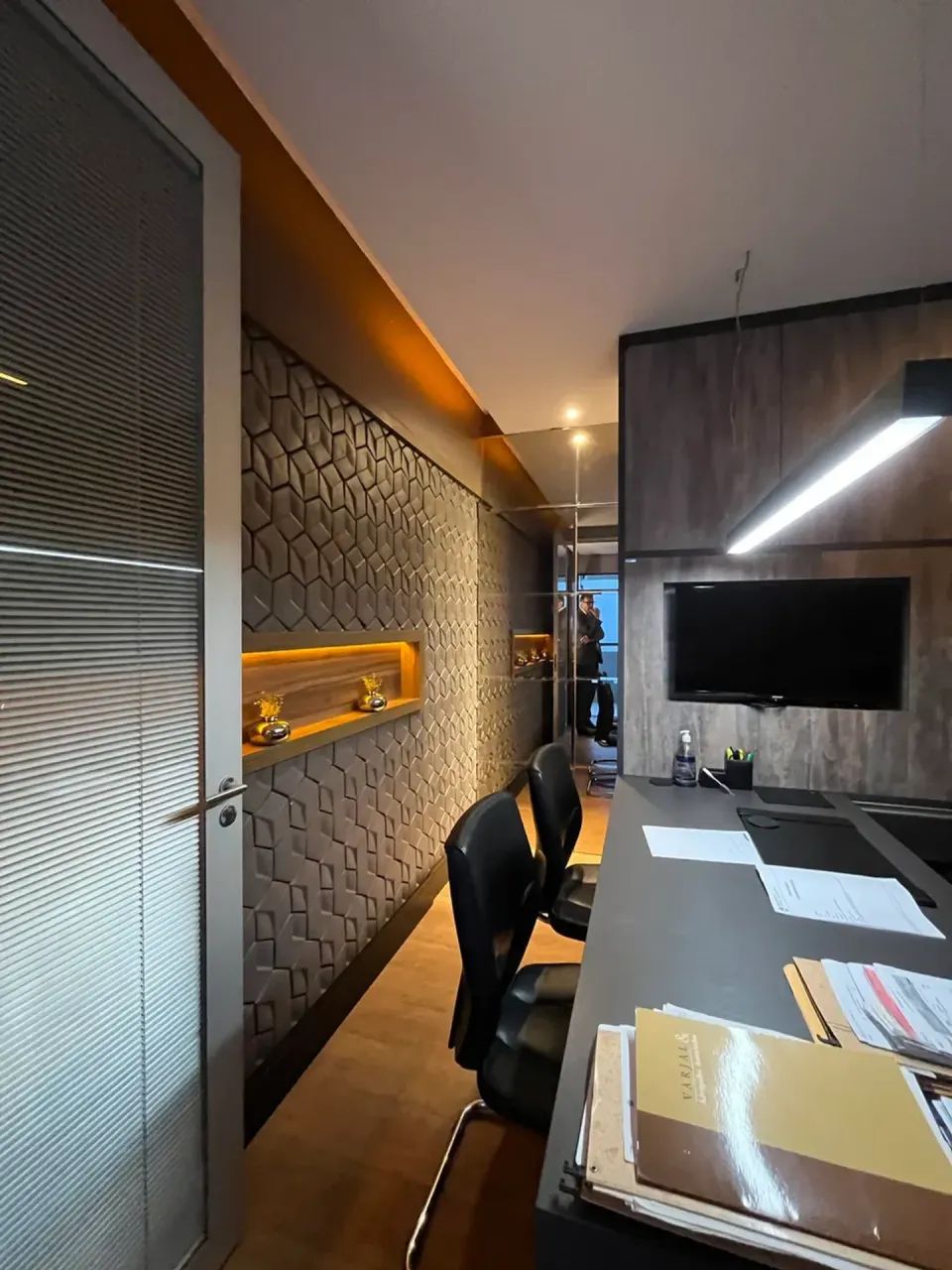 sala mobiliada , prontinha para trablho - Foto 4