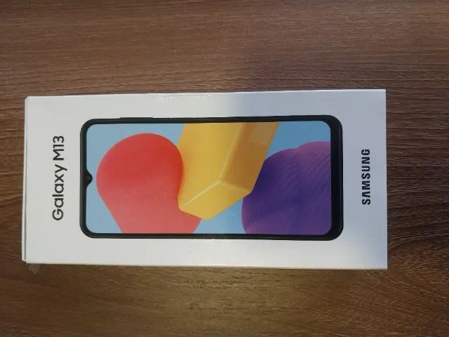 Caixa original Samsung M13 novo