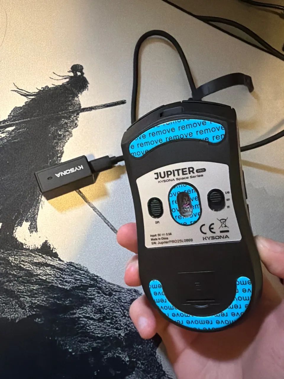 Mouse Kysona Júpiter pro