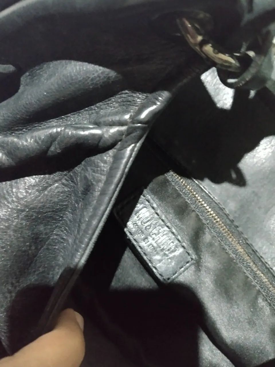 Bolsa moschino preta original  - Foto 3