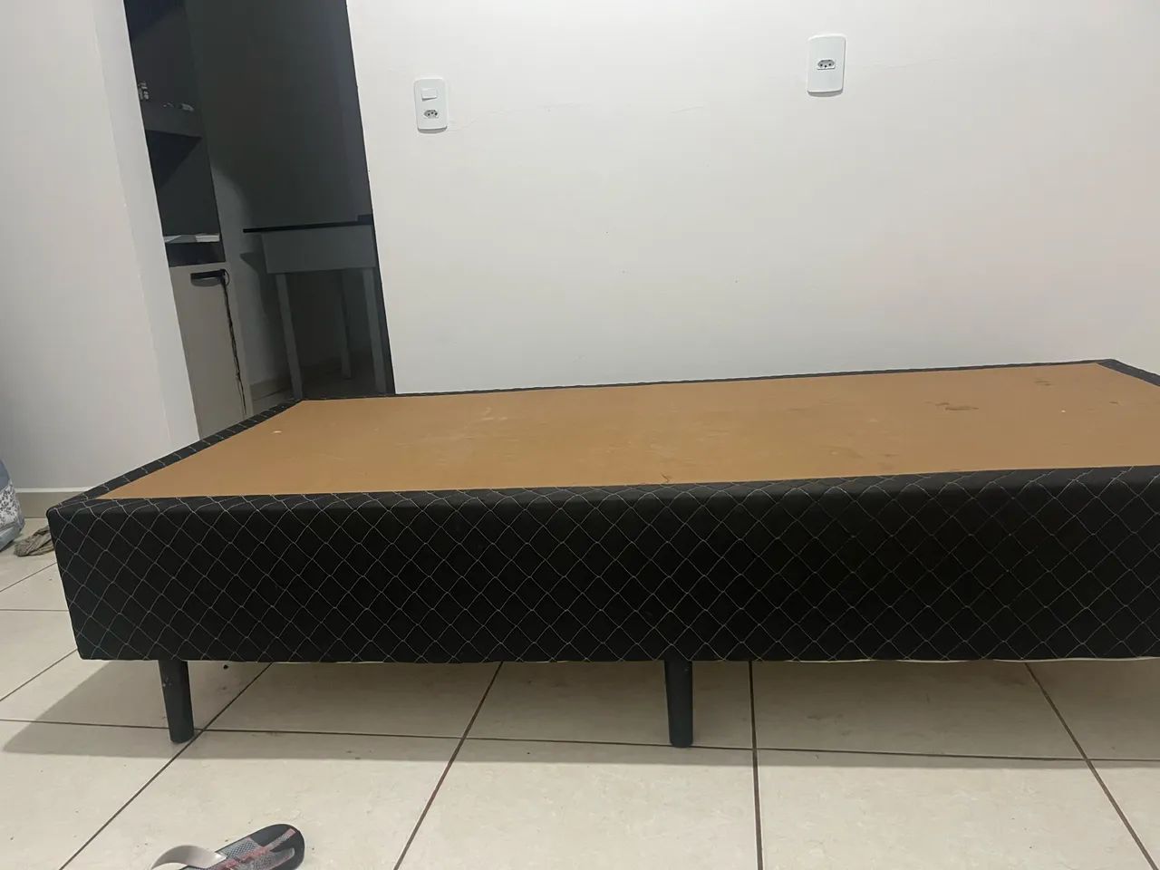 Base cama de solteiro 