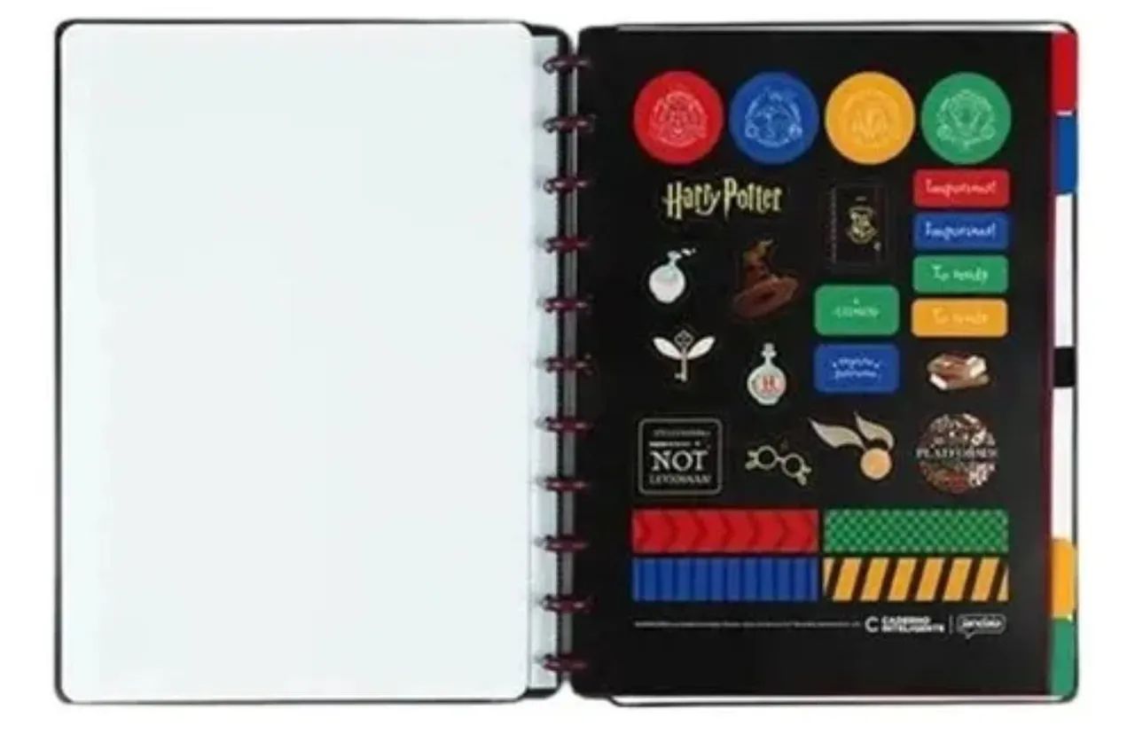 Caderno Inteligente Harry Potter Grande Medio e A5 - Foto 2