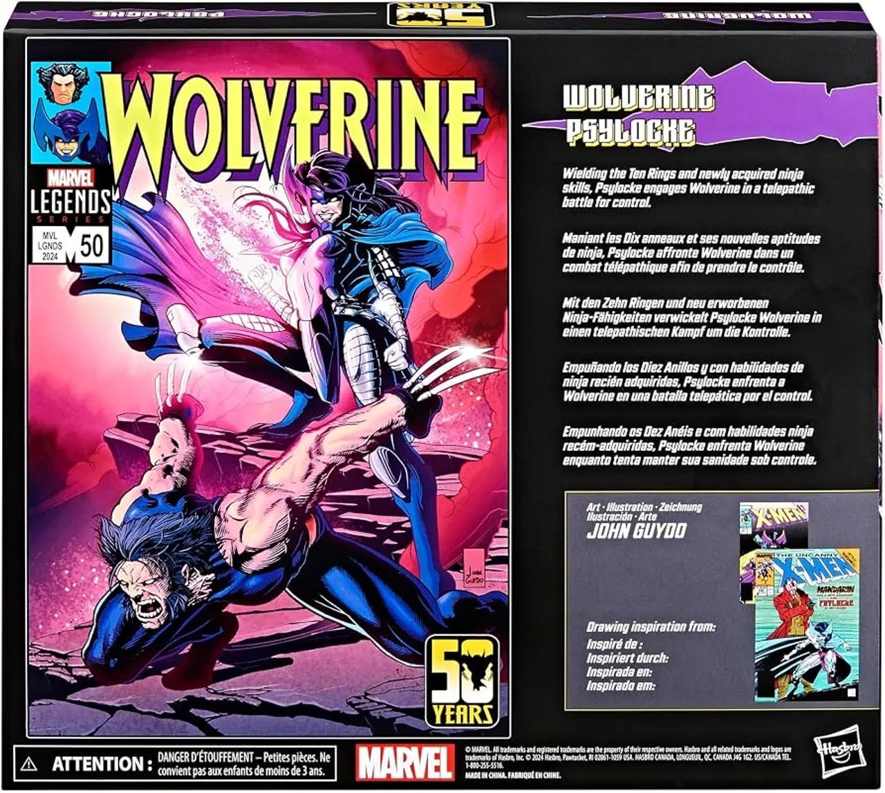 Mcfarlane toys - wolverine & psylocke 2 pack  - Foto 4