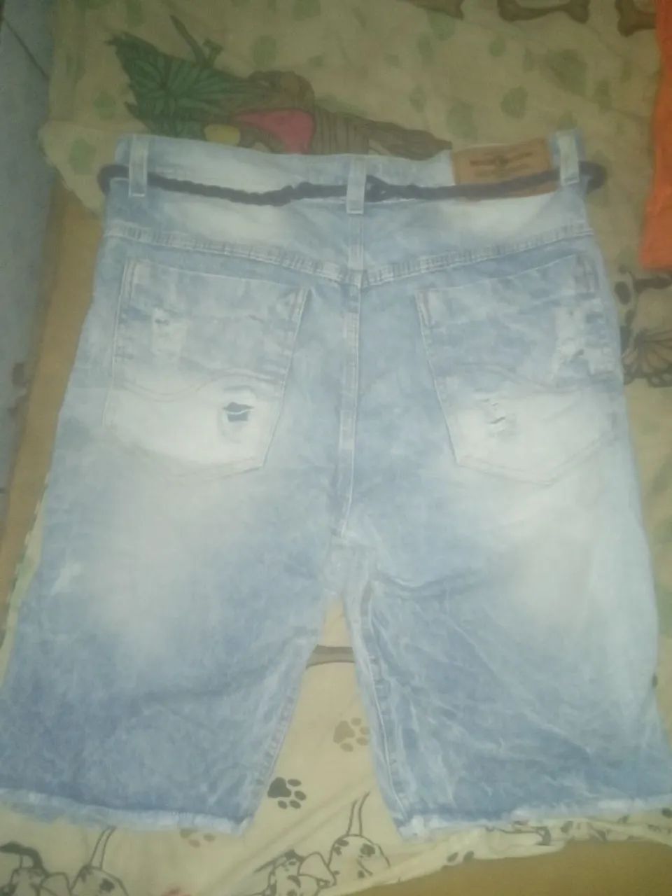 Calção Jeans masculino com cadarço! - Foto 2
