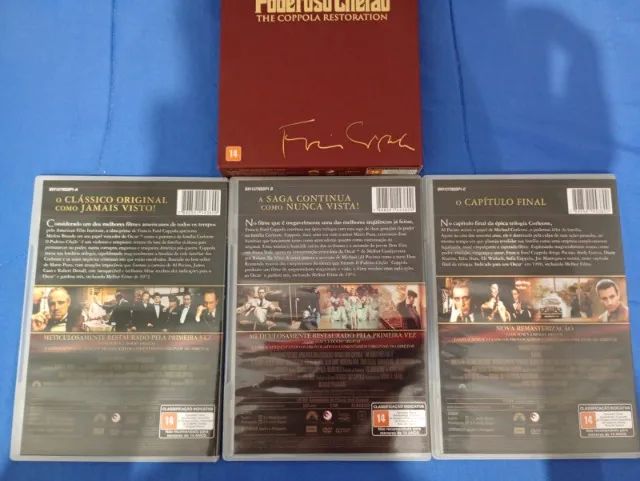 BOX TRILOGIA O PODEROSO CHEFÃO - Foto 4