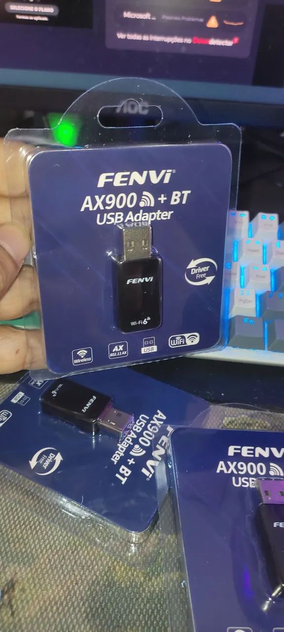 Adaptador Wi-fi+Bluetooth Fenvi Ax900 - Foto 2