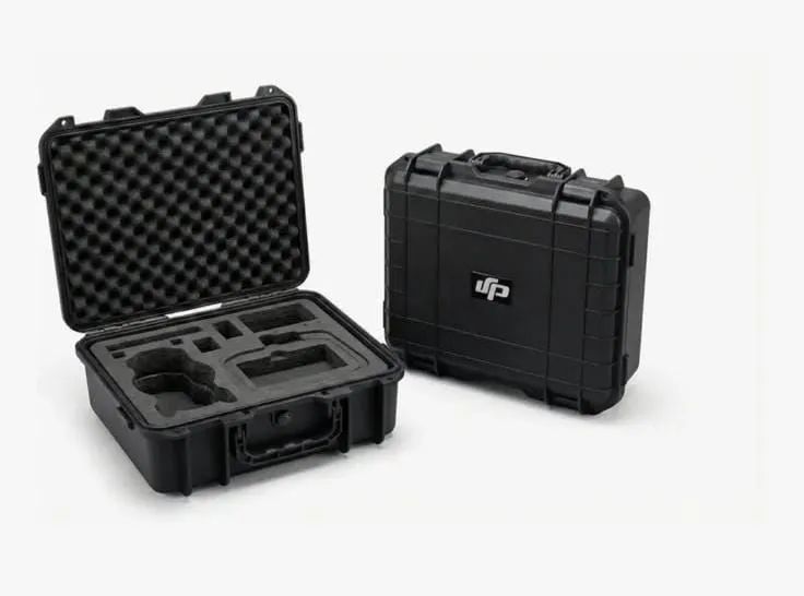 maleta case rígida preta de transporte para drone DJI 