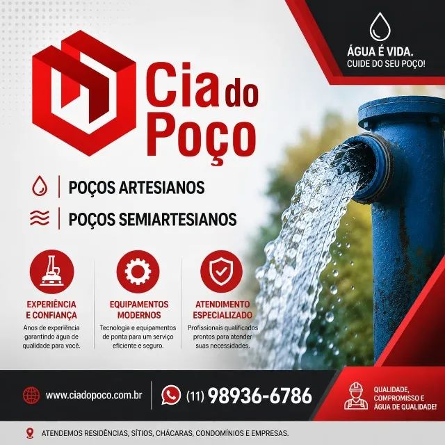 Poço Artesiano Cia Do Poço - Foto 4