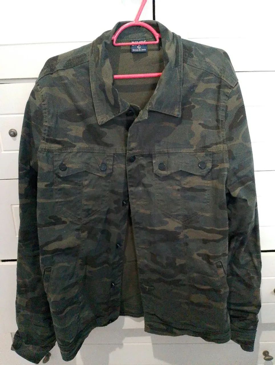 Jaquetas jeans masculinas 