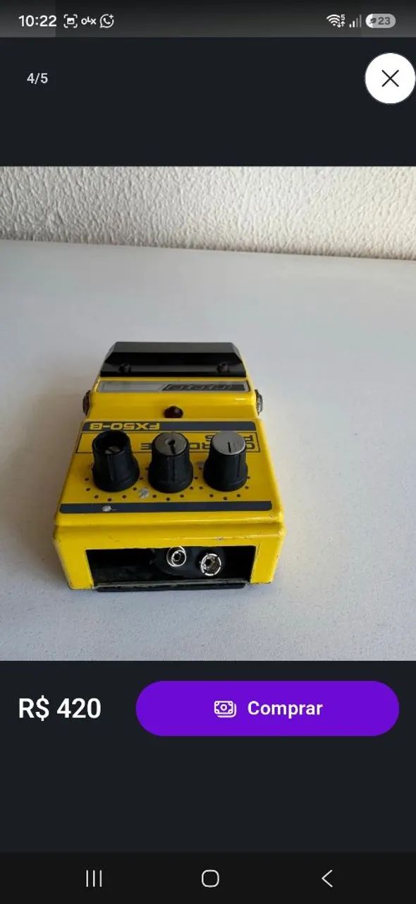 Pedal DOD FX50-B Overdrive Plus - Foto 2