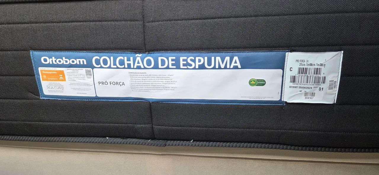 Cama box baú casal com colchão  - Foto 3