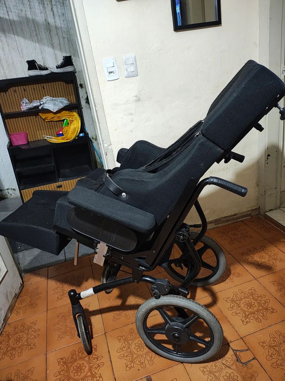 Cadeira de rodas reclinável ortobras  - Foto 4