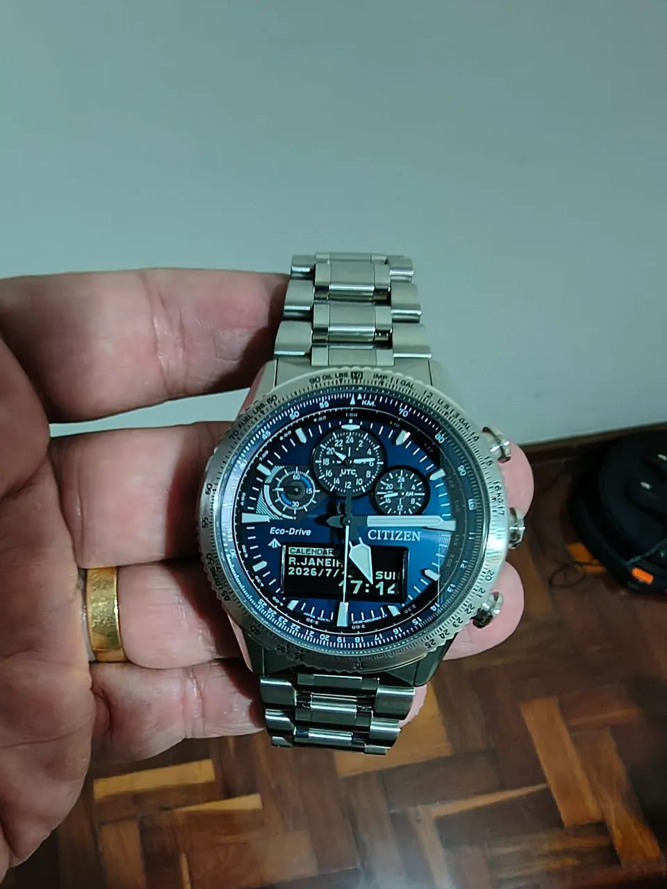 Relógio Citizen Promaster Skyhawk U830 - JV2000-51LN - Foto 4