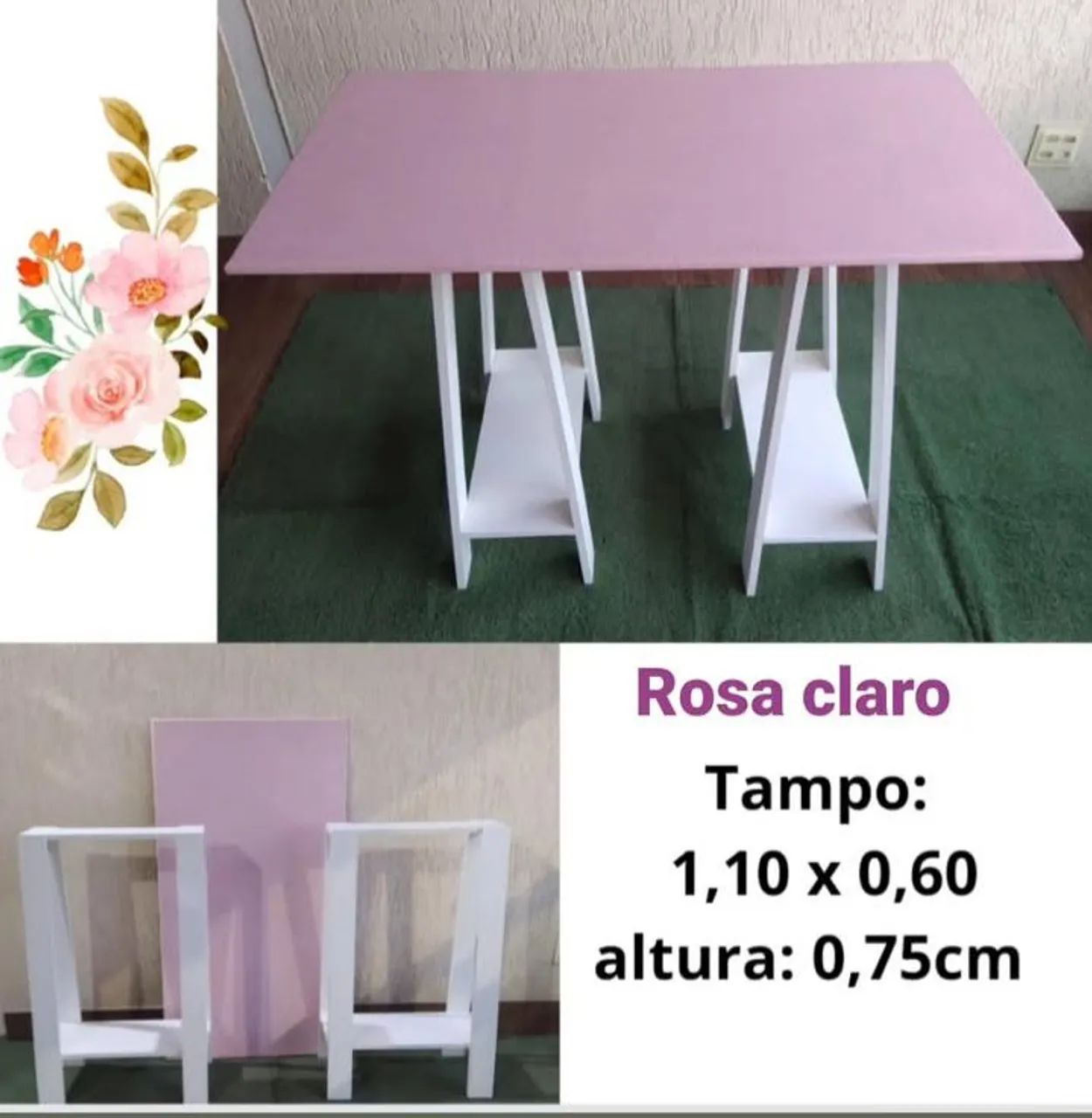 Mesa cavaletes - Foto 2