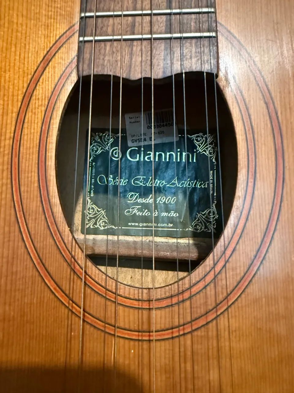 Viola Caipira Giannini - Tampo maciço  - Foto 3