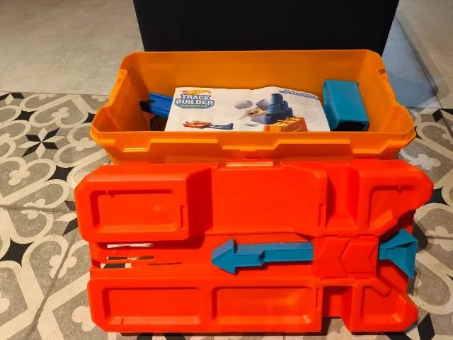 Hot Wheels Track Builder Barrel Box  - Foto 4