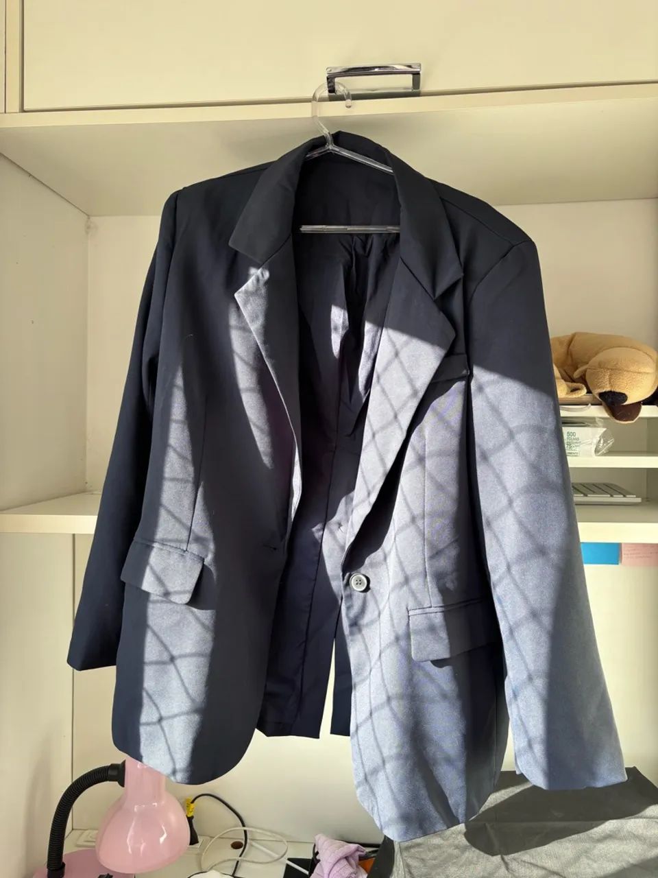 Blazer azul marinho G - Foto 2