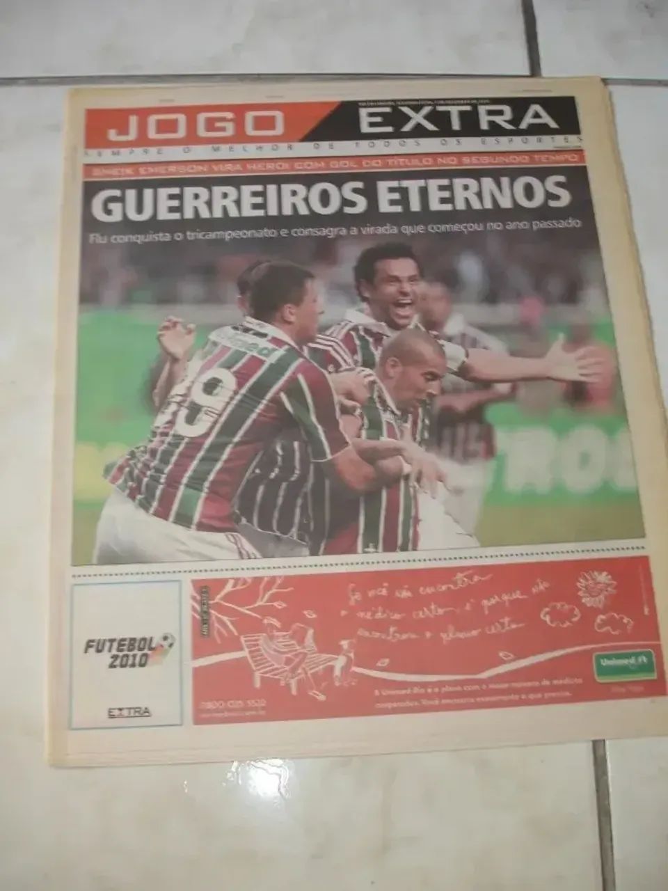 Fluminense - 6 jornais com vitorias históricas do Flu - Foto 5