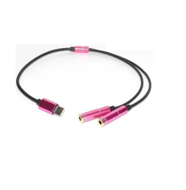 Cabo Adaptador Tipo C para Microfone e Fone Knup - Foto 2
